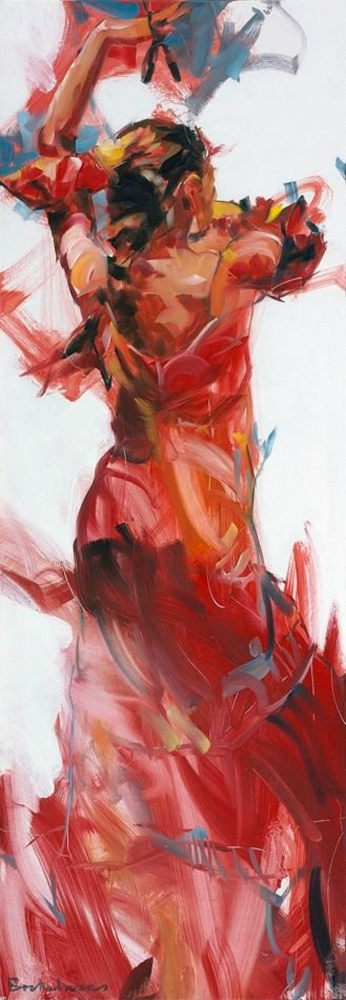 Dancing Lady Painting